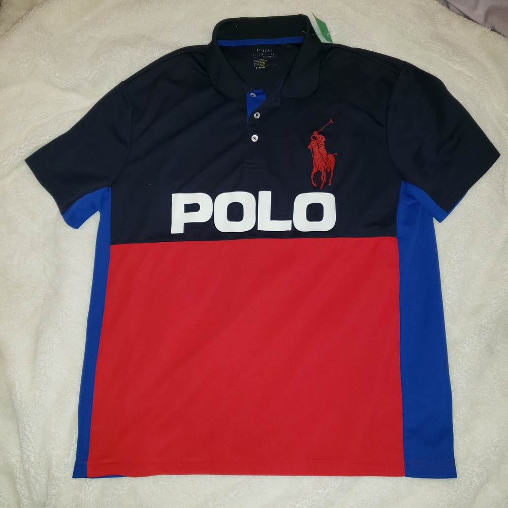 Polo by Ralph Lauren Black and Yellow Detail